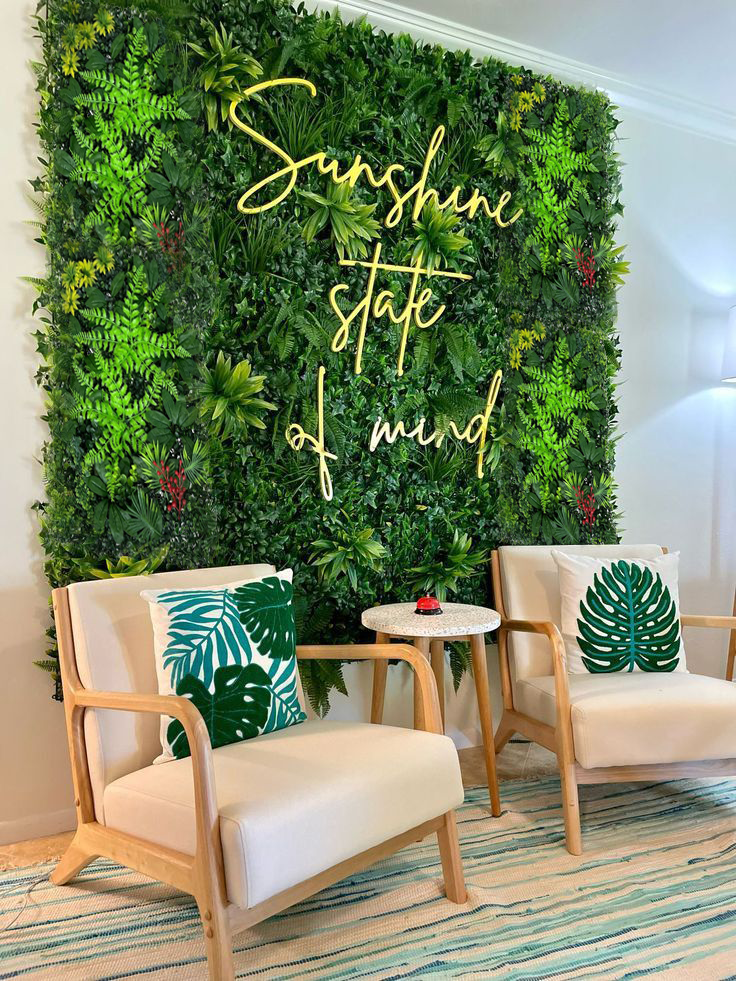 Yapay Çiçek Duvar Panelleri