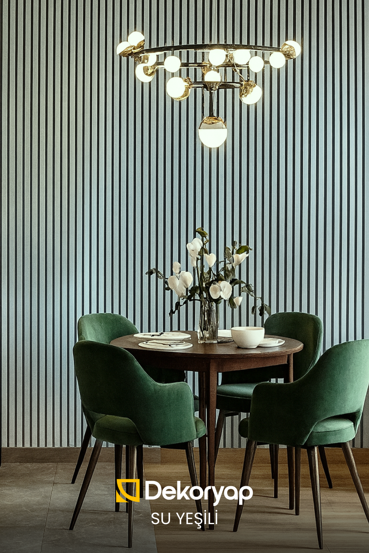 SU YEŞİLİ Akustik Panel 100 x 280 CM