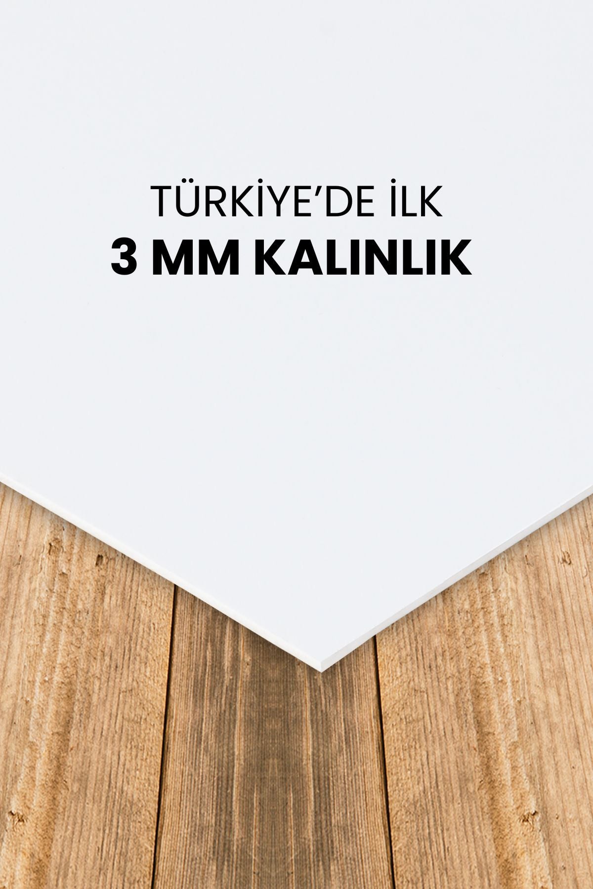 WHITE BELGIUM ONE Düz Beyaz Kare Pvc Duvar Paneli 122 x 122 cm