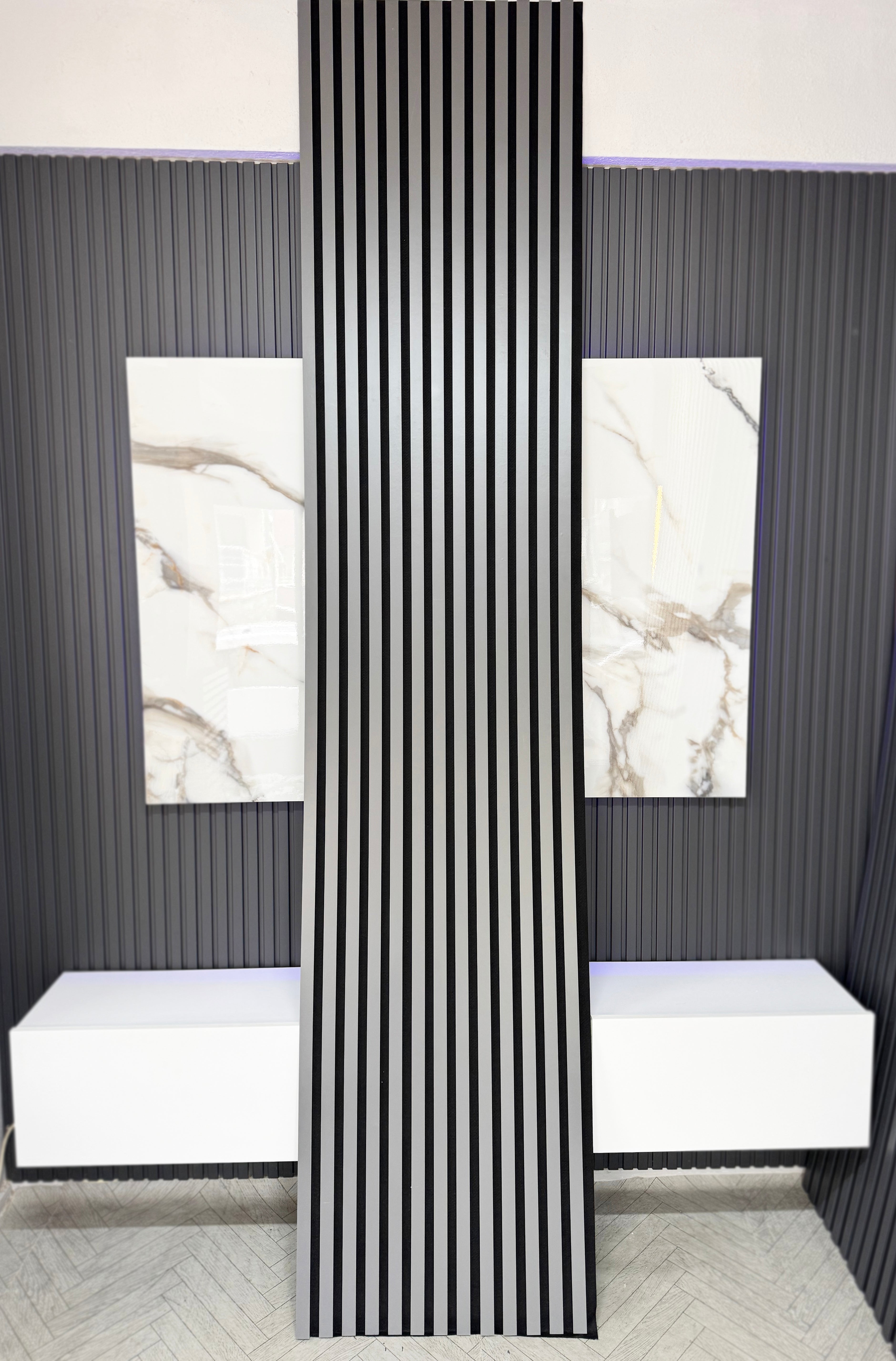 AÇIK GRİ Premium Akustik Panel 60 x 275 CM
