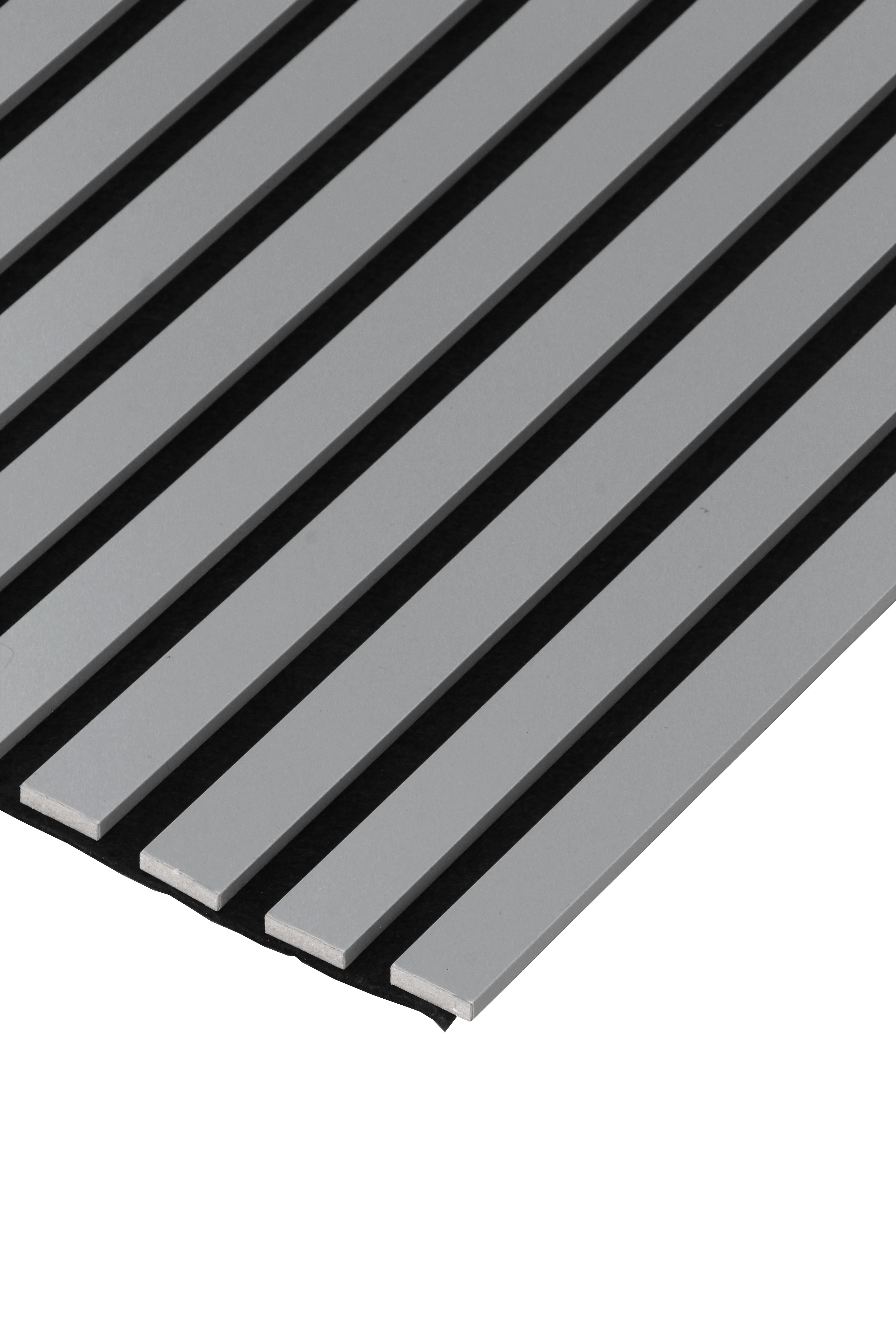Dekoryap Premium Akustik Duvar Paneli AÇIK GRİ 60 × 275 CM