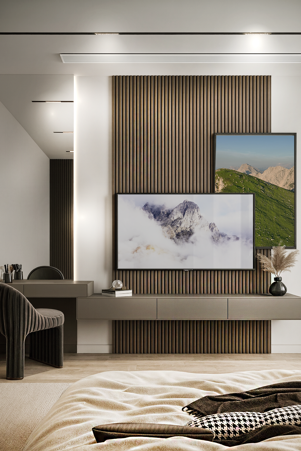 CEVİZ Akustik Panel 100 x 280 CM