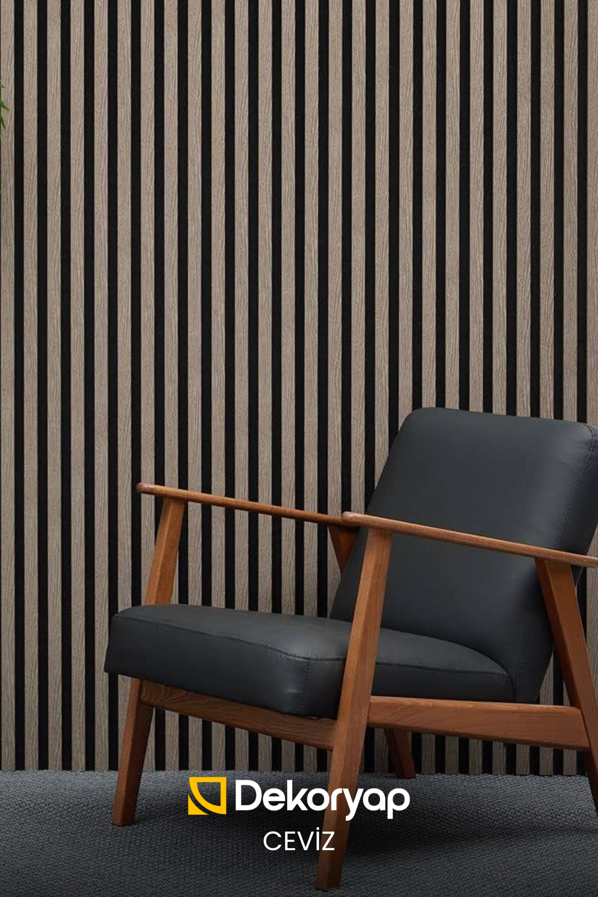 CEVİZ Akustik Panel 100 x 280 CM