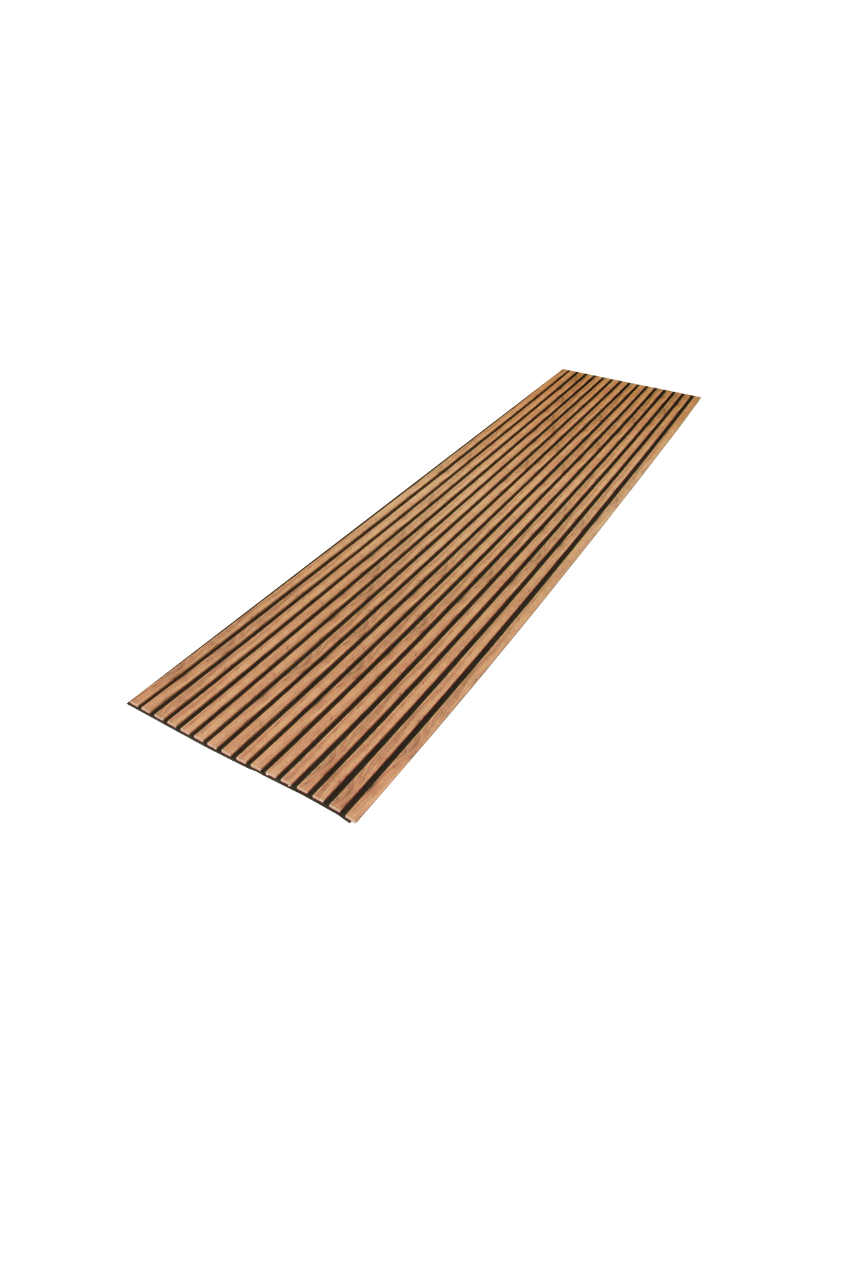 Dekoryap Akustik Duvar Paneli Teak 60×275 CM