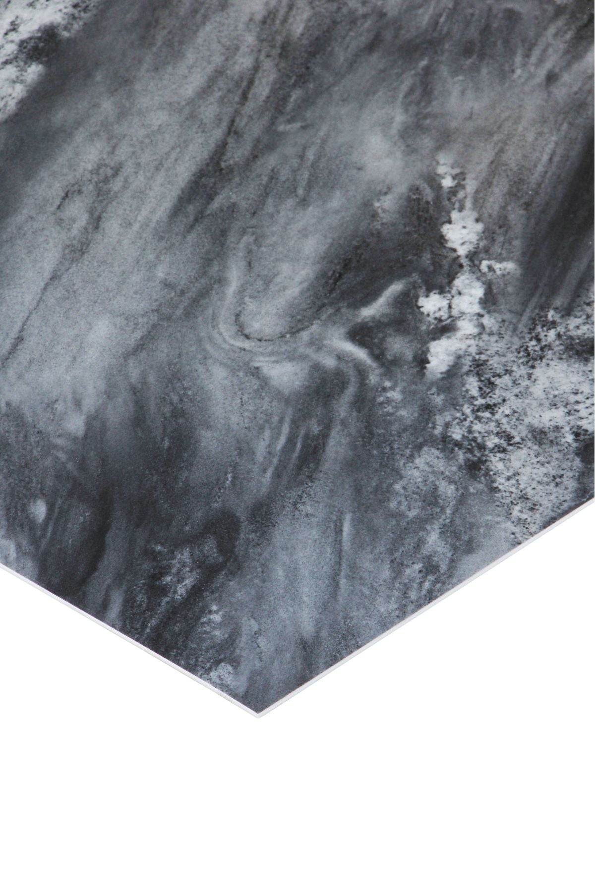 BLACK GRAY NARSO Mermer Desenli PVC Panel 122 x 244 CM - Dekoryap