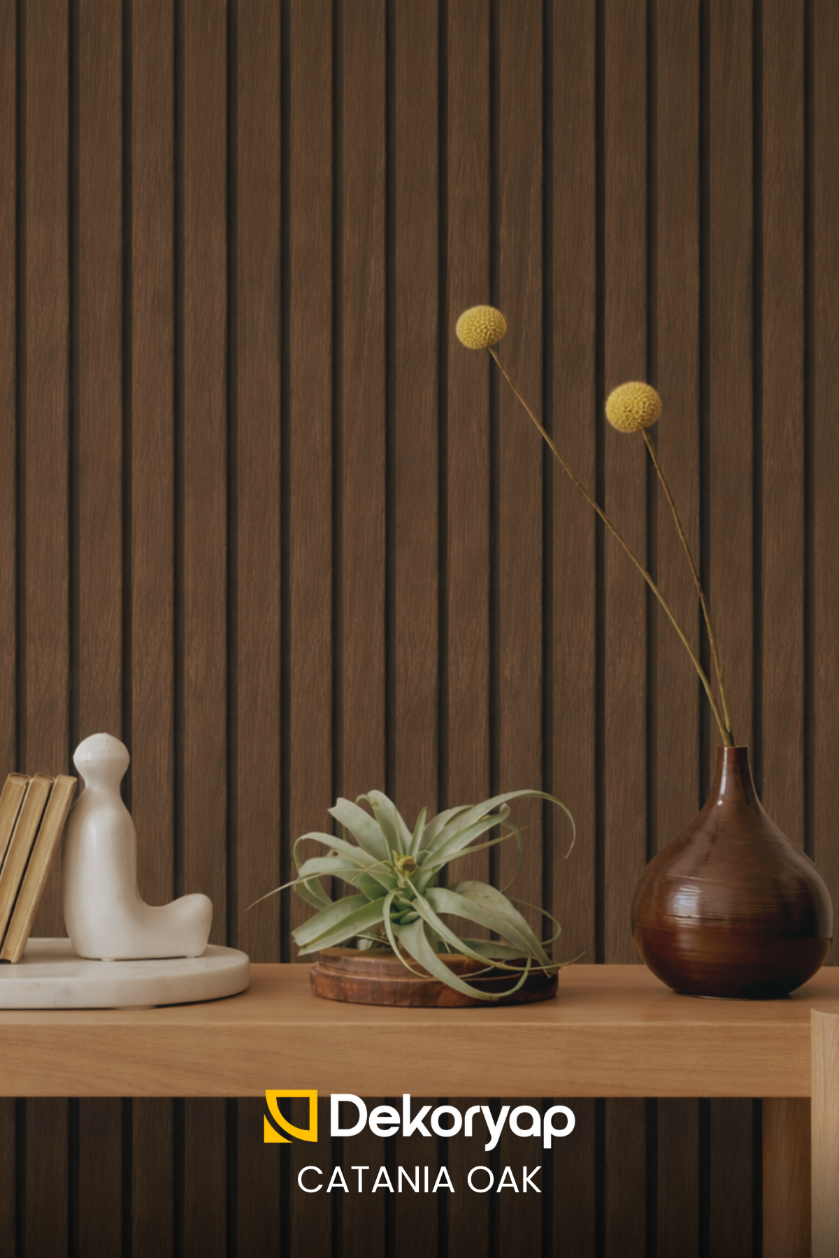 CATANIA OAK MDF Panel Lambri 12x 275 CM