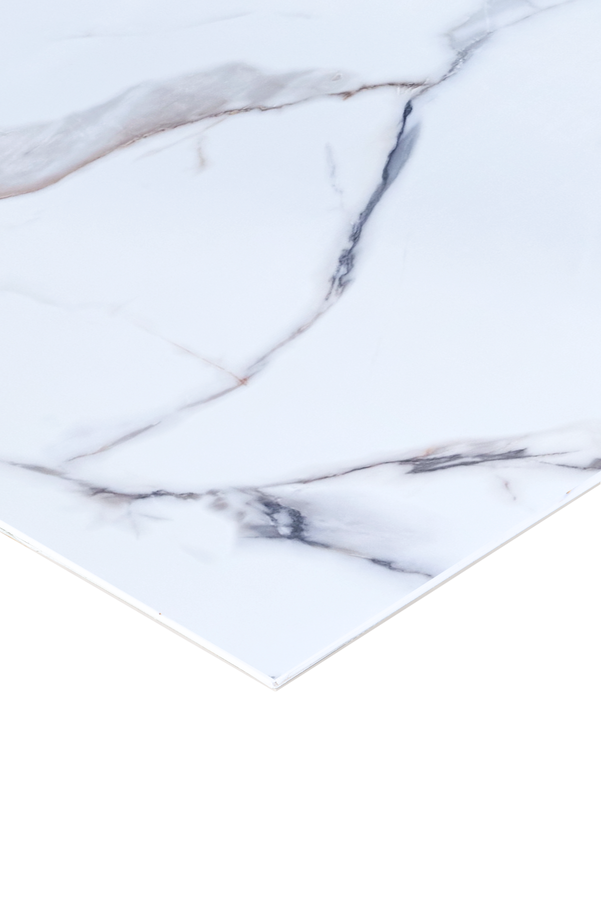 DEKORYAP CALACATTA BEYAZ MERMER DESENLİ PVC PANEL 122 x 244 CM