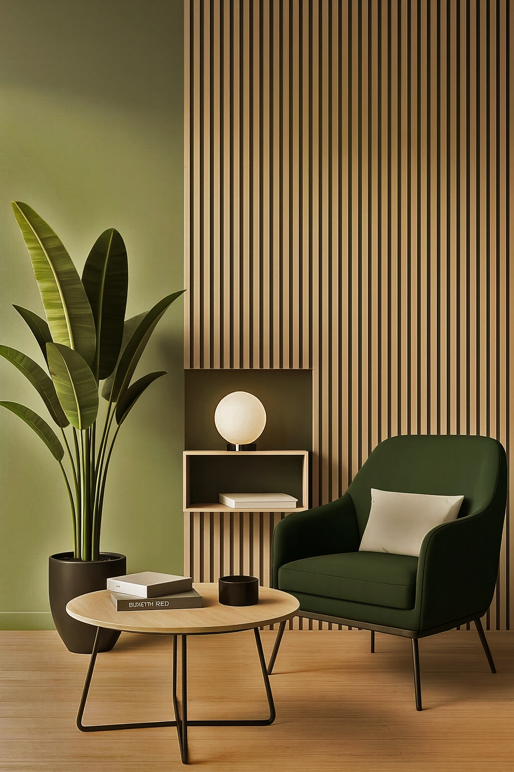 TEAK Akustik Panel 100 x 280 CM