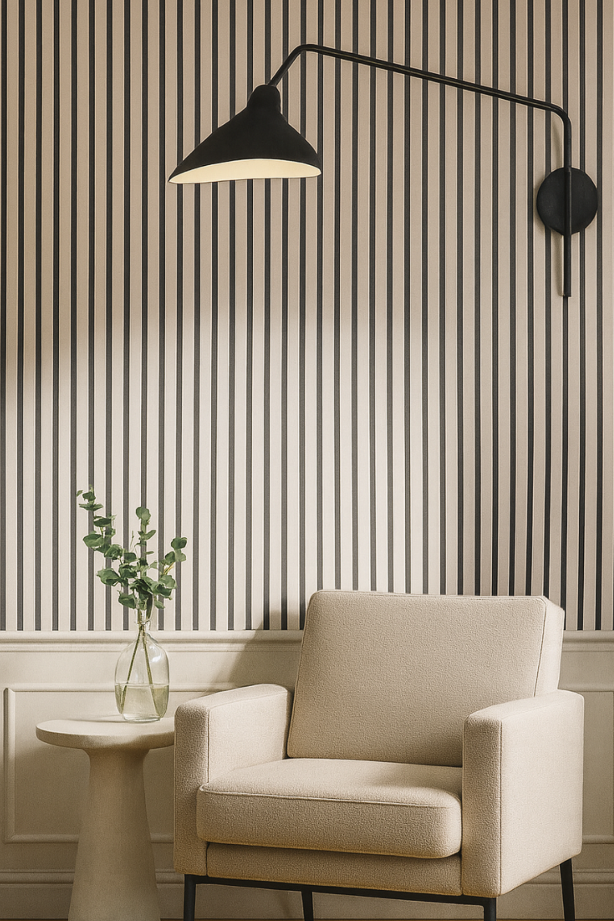 BEYAZ Akustik Panel 100 x 280 CM - Dekoryap