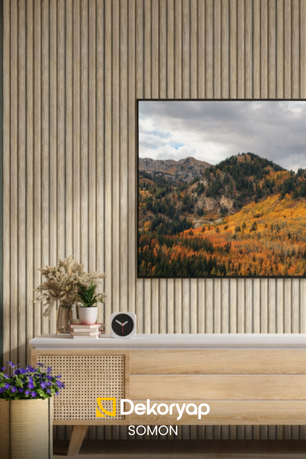 SONOMA OAK MDF Panel Lambri 12 x 275 CM - Dekoryap