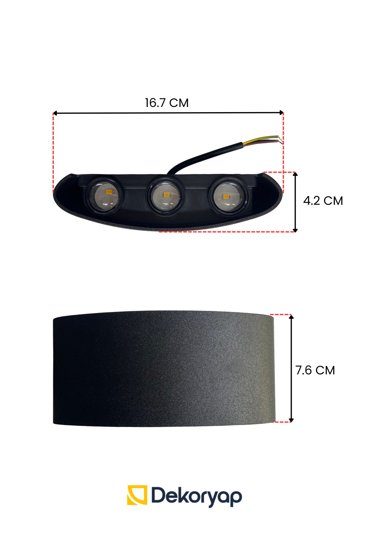 Led Duvar Aydınlatma - LED Aplik 6W