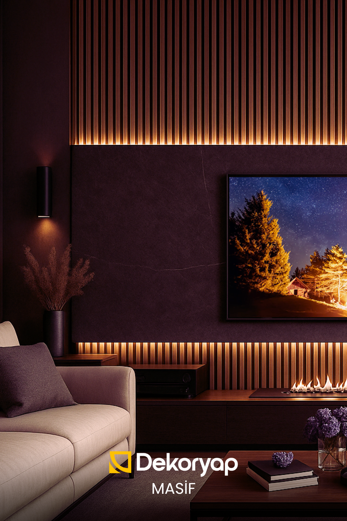 MASİF Akustik Panel 100 x 280 CM