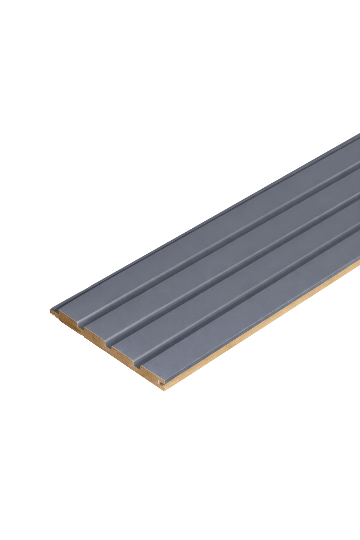 Dekoryap MDF Duvar Paneli Koyu Gri 15 × 280 cm