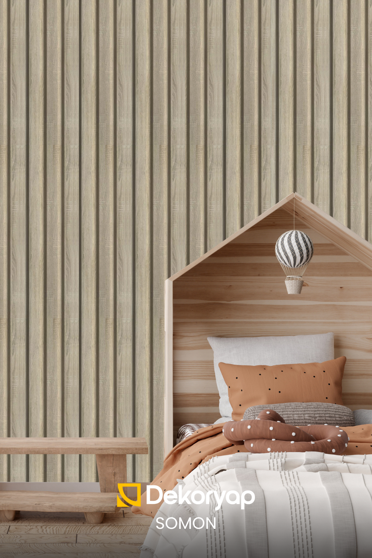 SONOMA OAK MDF Panel Lambri 12 x 275 CM - Dekoryap