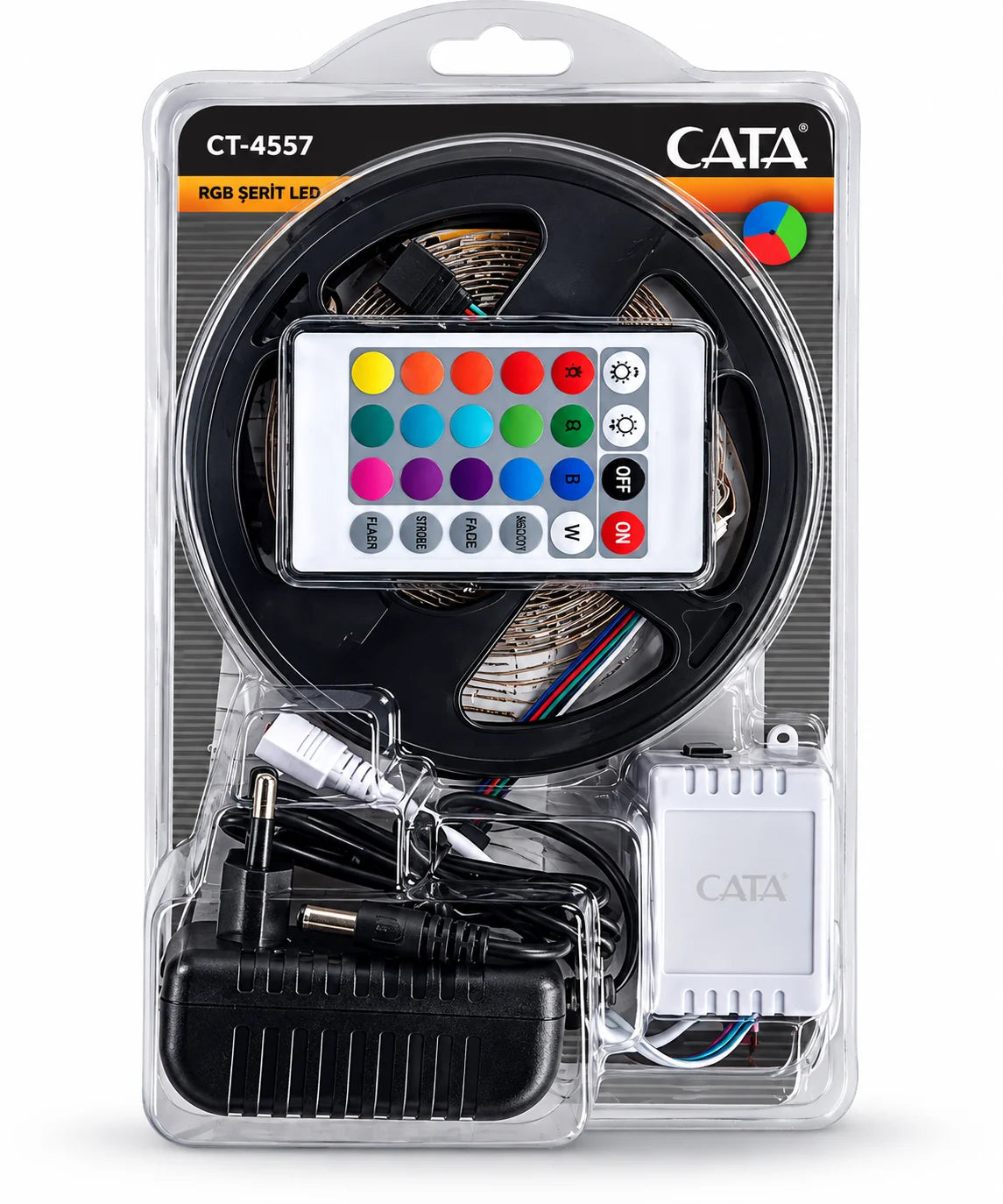 5 Metre RGB Led Kumandalı Tak Çalıştır Set