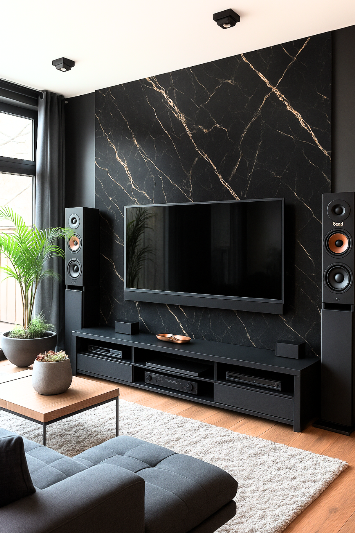 ROYAL GOLD LUXURY Mermer Desenli PVC Panel 122 x 244 CM - Dekoryap