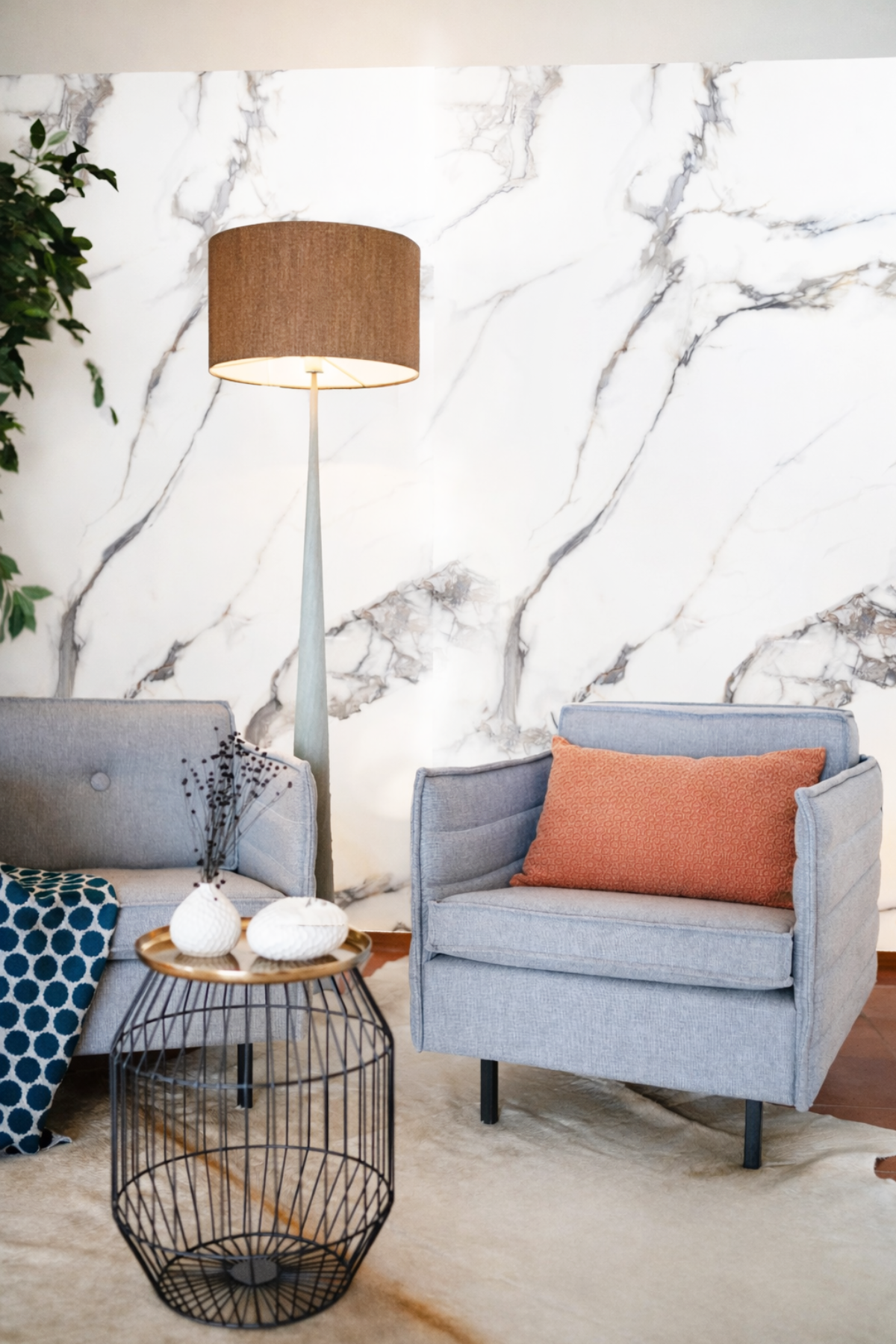 ROCK BEYAZ – BEYAZ MERMER DESENLİ PVC PANEL 122x244 CM