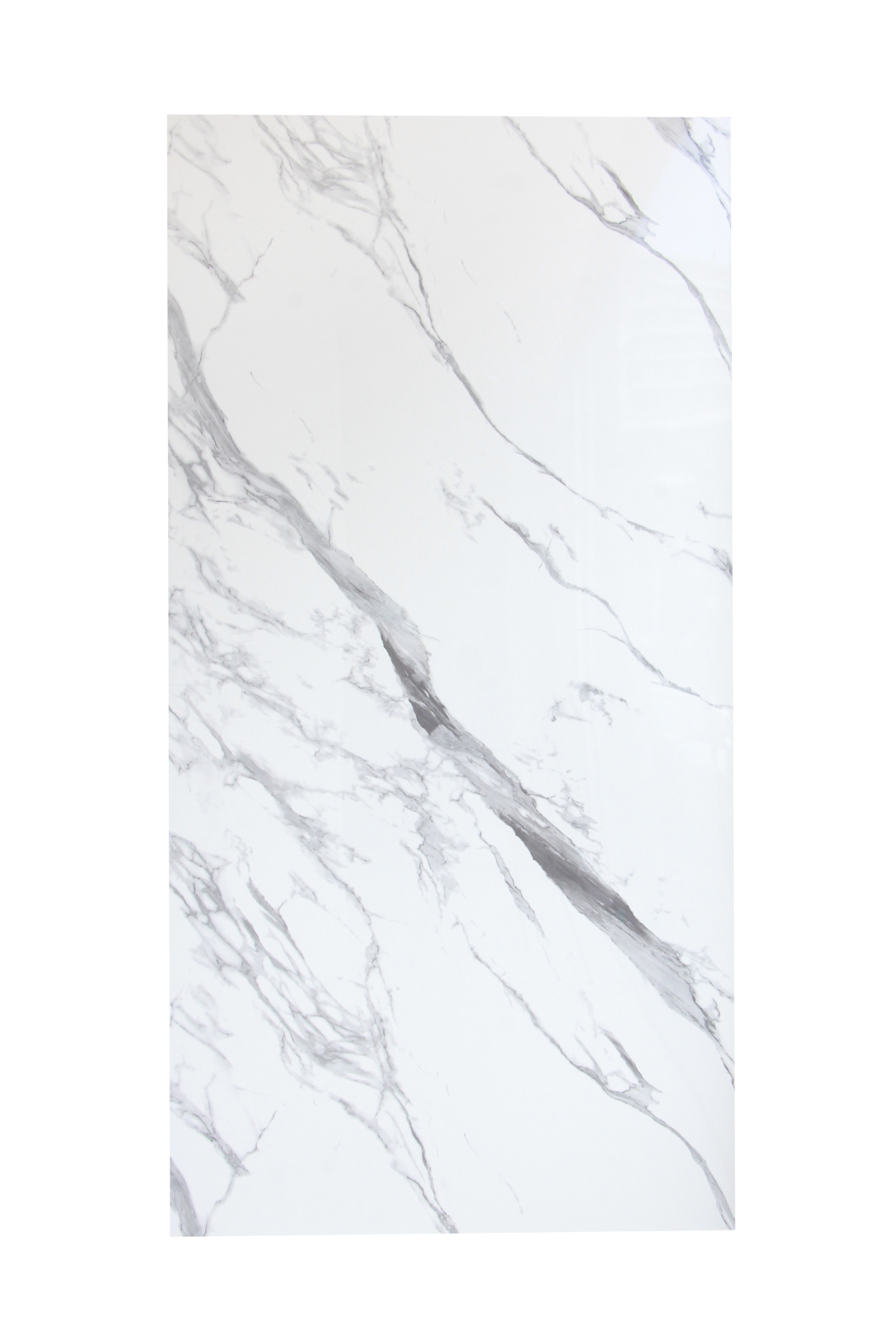 SUMQUAT WHITE GRAY Mermer Desenli PVC Panel 122 x 244 CM - Dekoryap