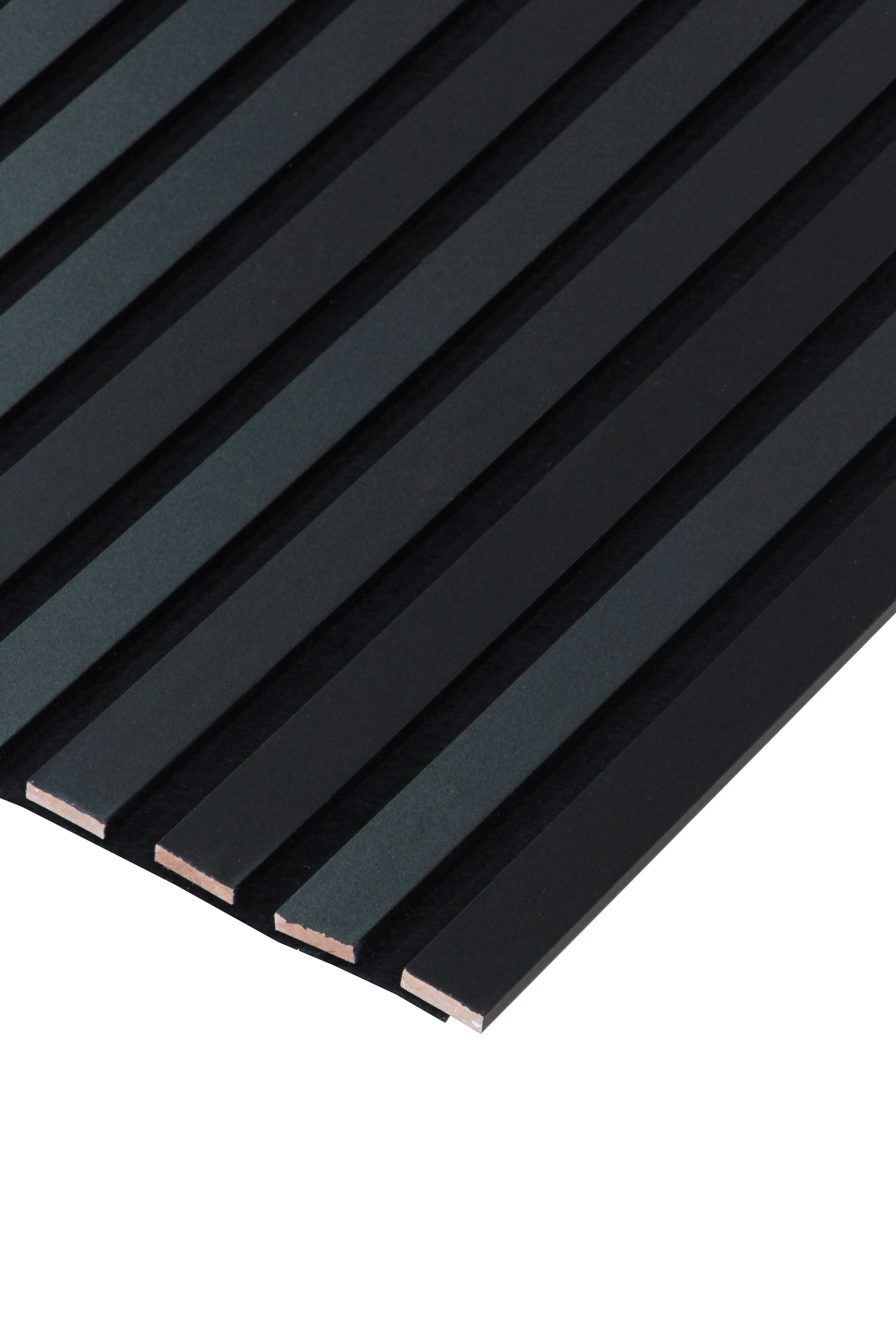 SİYAH Akustik Panel 100 x 280 CM - Dekoryap