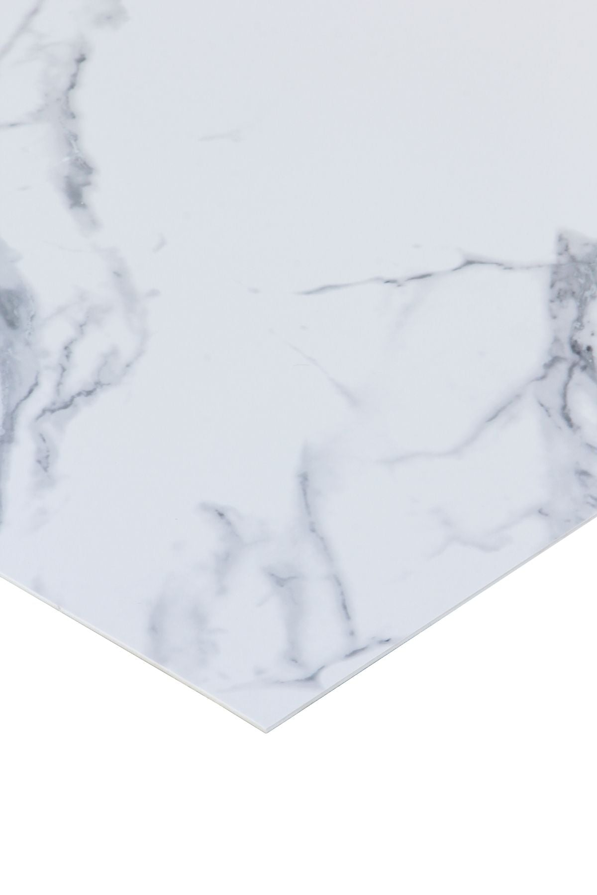 SUMQUAT WHITE GRAY Mermer Desenli PVC Panel 122 x 244 CM - Dekoryap