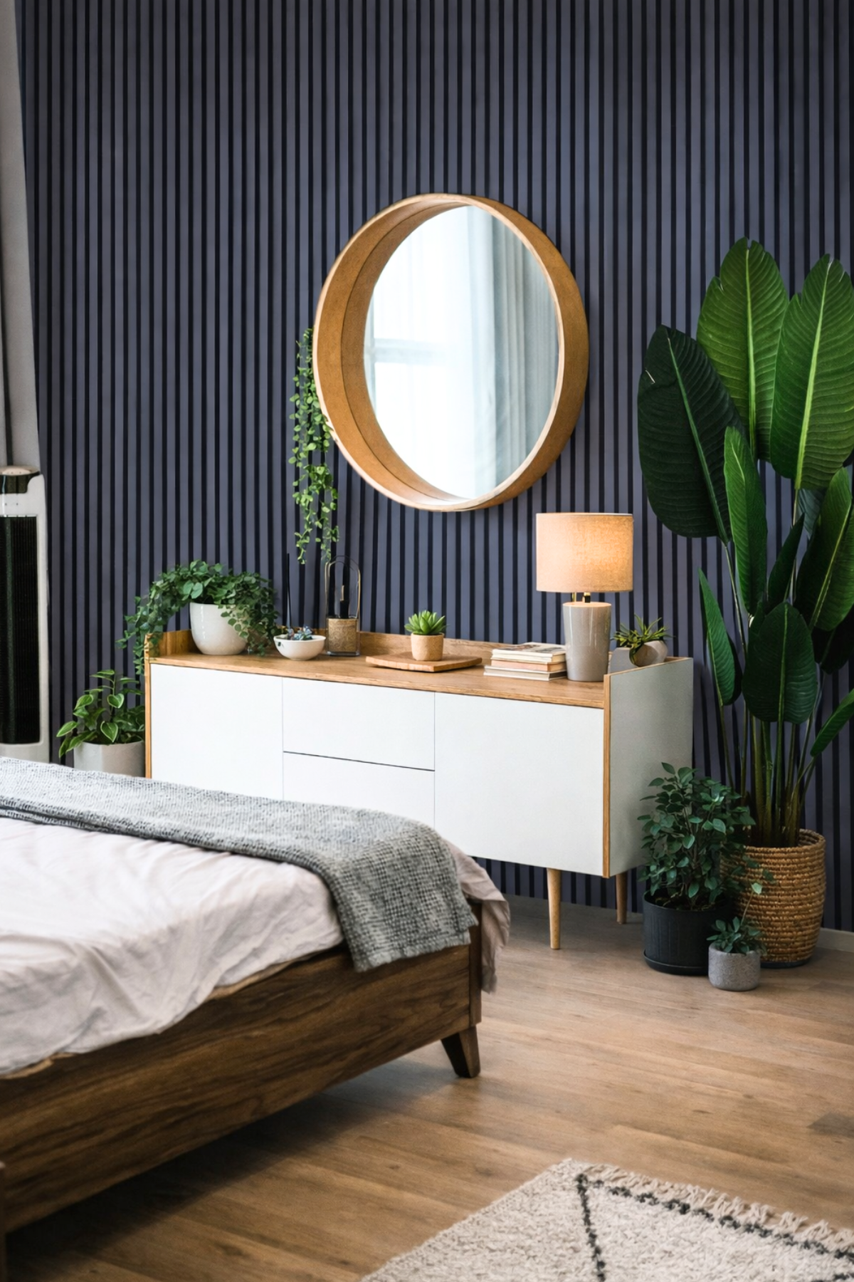 ANTRASİT Akustik Panel 100 x 280 CM - Dekoryap