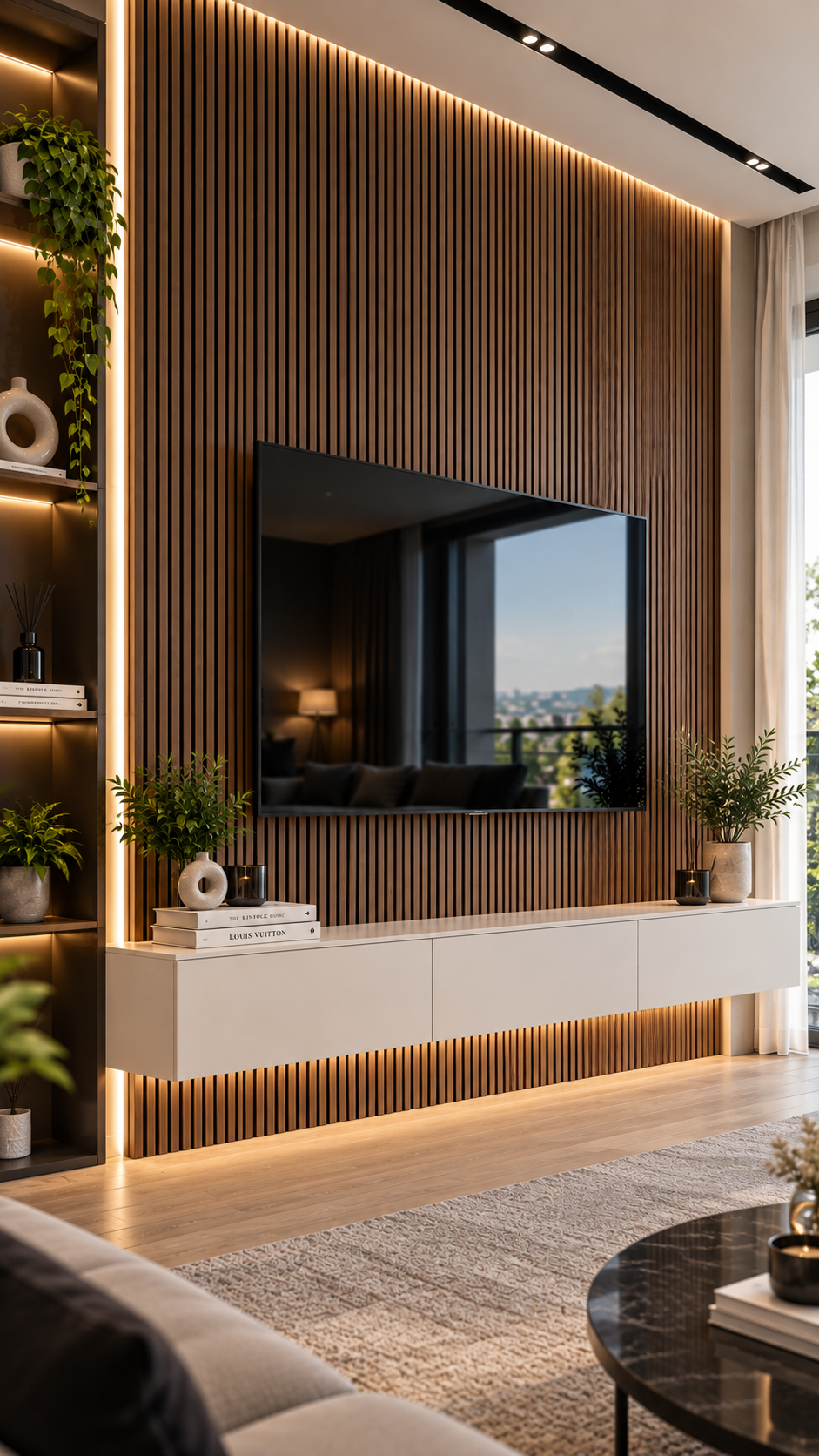CEVİZ Premium Akustik Panel 60 x 280 CM