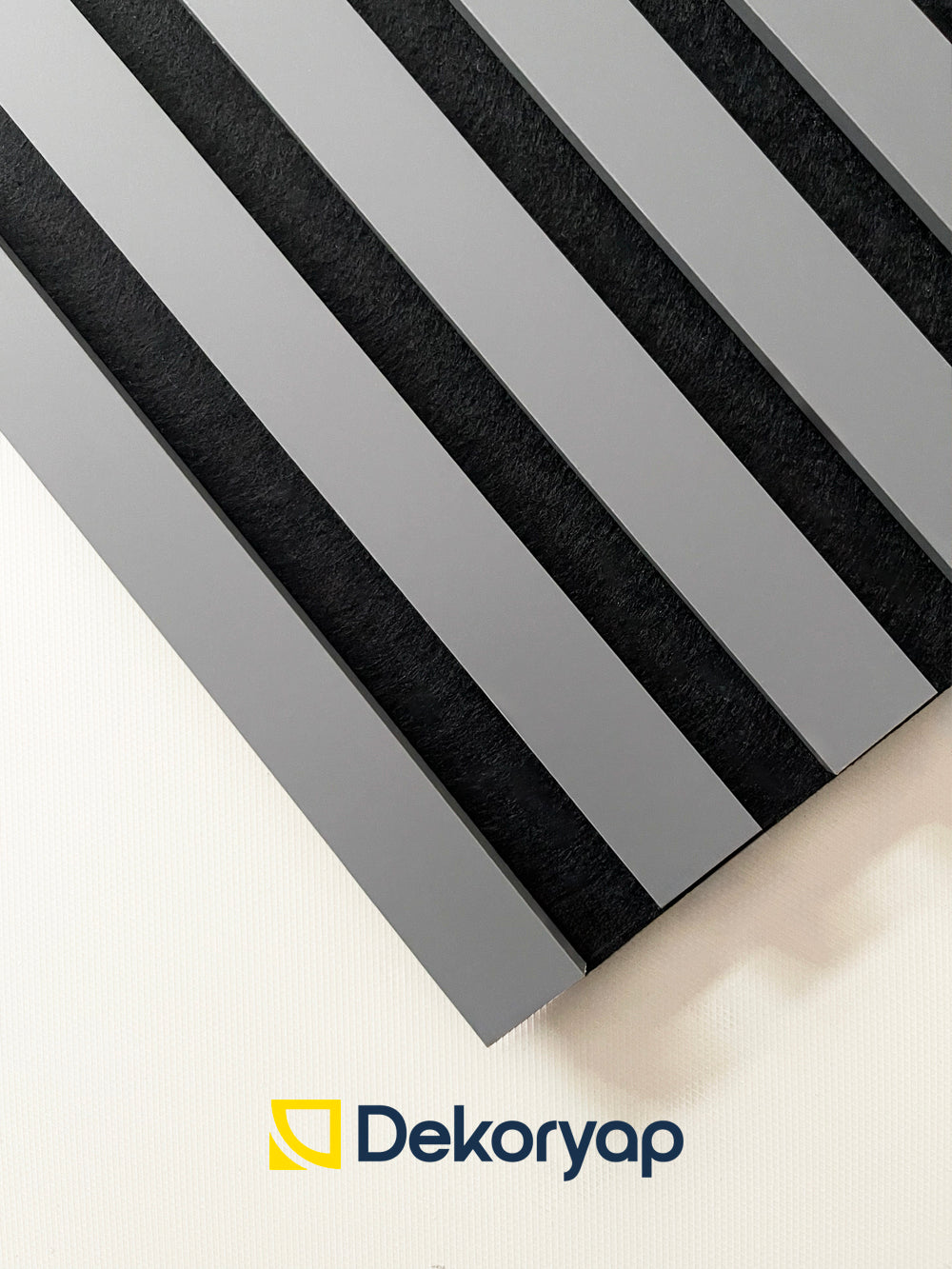 AÇIK GRİ Premium Akustik Panel 60 x 275 CM