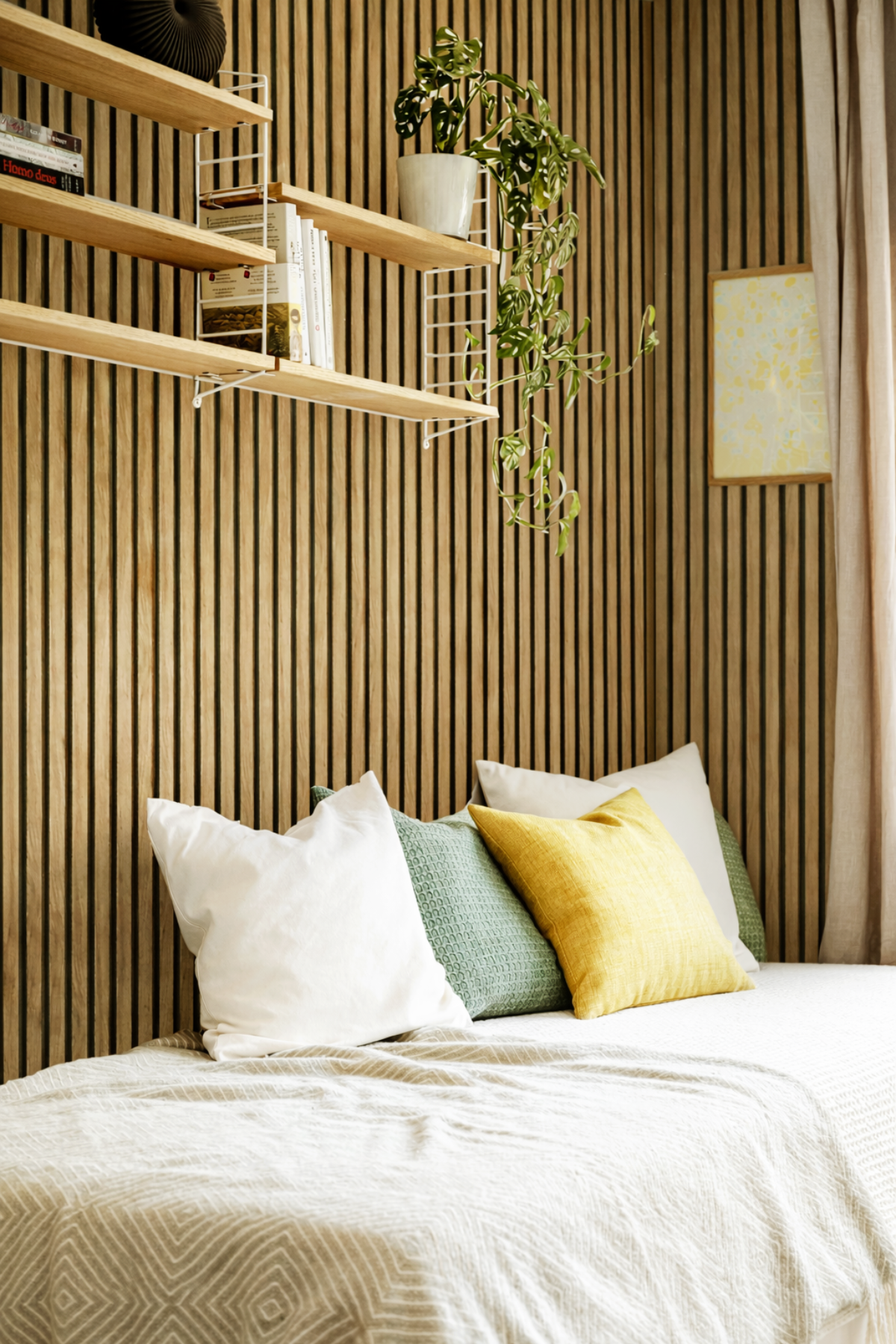 TEAK Akustik Panel 100 x 280 CM - Dekoryap