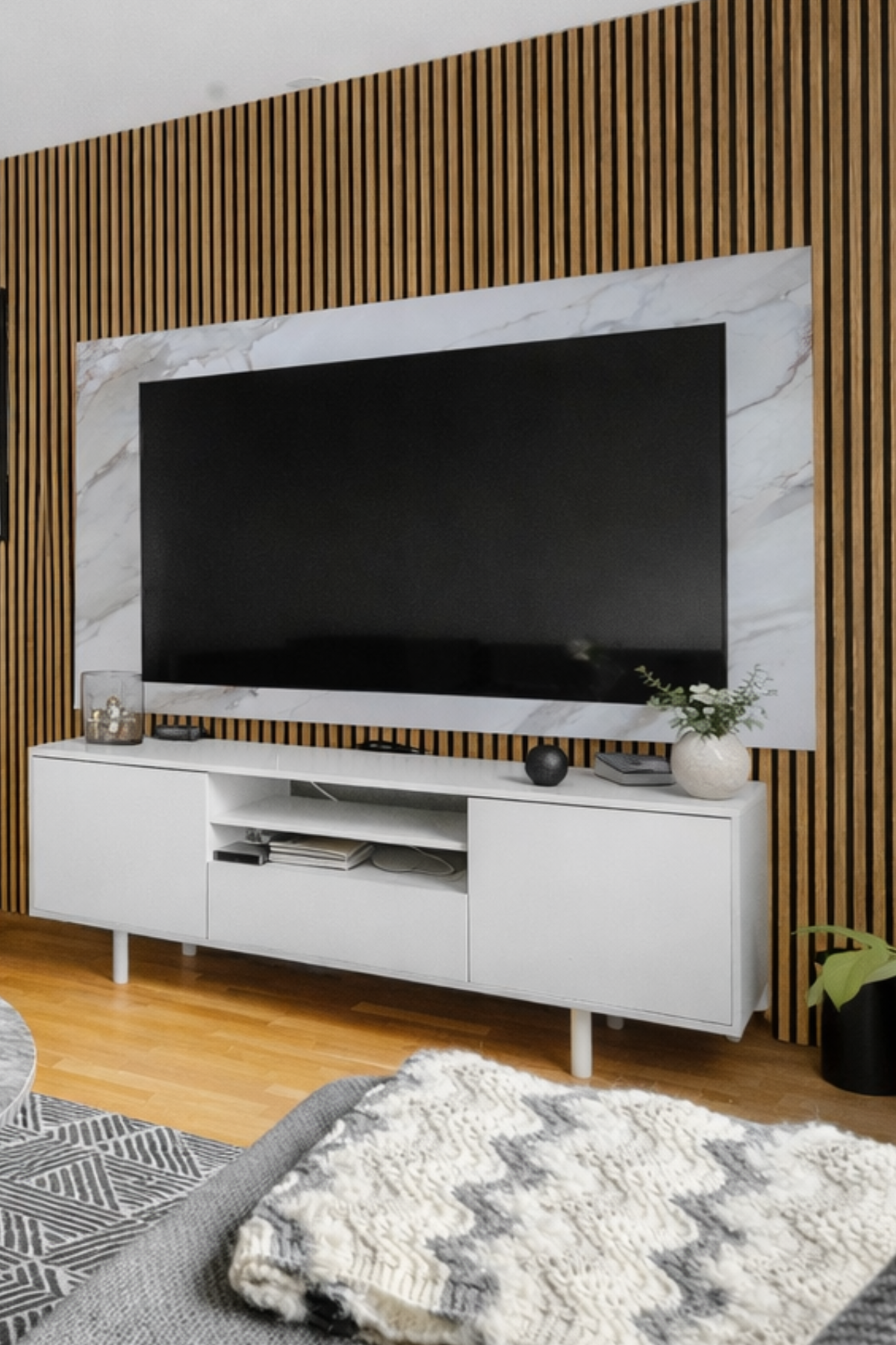 TEAK Akustik Panel 100 x 280 CM - Dekoryap